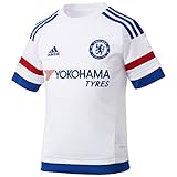 [Adidas] サッカー・フットサルウェア JND52 ホワイト/チェルシーブルー/パワーレッド 日本 160-(日本サイズ160 相当)