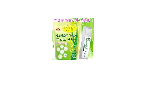 Amazon 森永乳業 もっちりうるおいアロエゼリー 14本入x10袋 森永乳業 健康食品 通販