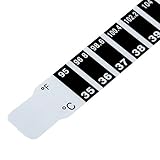 TINYPONY 温度テッカー　温度テストステッカー 　幼児　額　漫画 ミニ温度計 繰り返し使用 曲げ可能　安全性　5枚