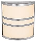Access Lighting 20440-BS/OPL Artemis ADA Dual Band Wall Fixture, Brushed Steel Finish with Opal Glas