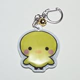 アニマル反射キーホルダー　鈴付　ひよこ