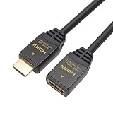ホーリック HDMI延長ケーブル 1m ブラック HDFM10-040BK