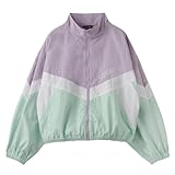 [イーストボーイ] ブルゾン MADEIN ナイロンブルゾン レディース 5208400 ラベンダー(610)