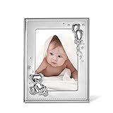 Lenox Childhood Memories Bearメタルフレーム 5x7 シルバー 867569