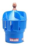 プラスチック製 自然換気回転式ベンチレーター ブルーS 3.5型