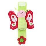 マルチシェイプソフトおもちゃ動物ベビー乳児手手首ベル足ソックスRattlesギフトfor kids- waymine マルチカラー Way32467