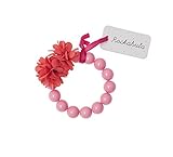 Rockahula Kidsロッカフラキッズ/B443Pポンポンフラワーブレスレット/ピンク