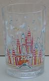 Walt Disney World Magic Kingdom 25th Anniversary Remember the Magic with Donald Duck Collectors Glass Cup Mug