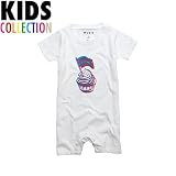 WYATT ワイアット Slip Cake Rompers ロンパース 半袖 赤ちゃん ベビー BABY 子供服 ホワイト WY161009 / 70サイズ