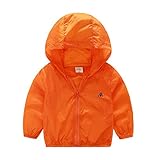 FEVON　パーカー　ベビー　男の子　女の子　ジャケット　薄手　夏　日焼け止め服　フード付き　ジップアップ　キッズコート　アウター　ラッシュガード　UVカット　ウィンド ブレーカー　ジャンパー　全4色