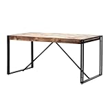 d-Bodhi FERUMシリーズ インダストリアル ダイニングテーブル 幅150cm×奥行80×高75cm 110806