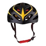 Fityle 超軽量　大人用　高品質　ヘルメット　ロード/マウンテンバイク　サイクリング　安全性　実用性　調整可能　耐久性　全5色 - 黄