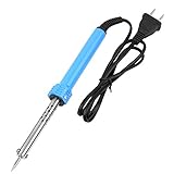 VBESTLIFE 110V外部加熱電気はんだ付け鉄砲ハンドはんだツールキットUSプラグ(ブルー 60w)