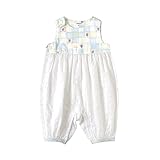 SOULEIADO バルーンカバーオール ホワイト 70cm 48513