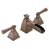 Brizo 65345LF-BZ Vesi Bathroom Faucet Double Handle Widespread with Metal Lever Handles, Brushed Bro