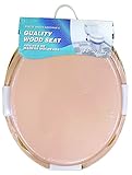 Aqua Plumb Aqua Plumb CTS100PK Round Wood Toilet Seat - Pink by Aqua Plumb