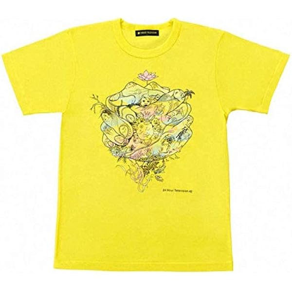 Amazon | 24時間テレビ チャリTシャツ 2019 イエロー S 大野智