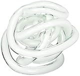 High Quality 901746B Orbit Glass Decor Ball, Large, White