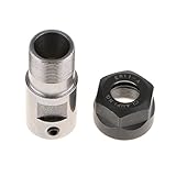 Fenteer 高品質　モータシャフト コレット チャック　ホルダー　延長ロッド　CNC フライス加工　全5サイズ選択　 - ER11-8