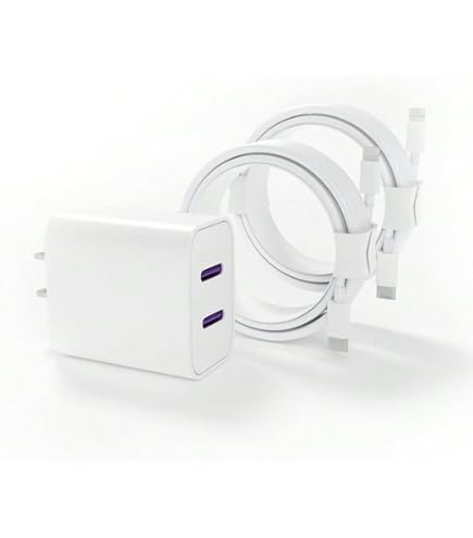 Amazon | VHBW 充電器 20W 2ポート PD 急速充電 [MFI/PSE 認証] 2m USB