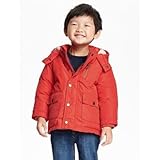オールドネイビー OLD NAVY/ シェルパラインドフロストフリージャケット レッドアラウド アウタージャケット 12～18ヶ月【並行輸入】