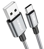 【3本セット】SUNGUY USB Type C ケーブル 0.5M USB-A to USB-C 3A急速充電 USB2.0 データ転送 タイプc ケーブル 高耐久ナイロン Galaxy S22 ultra/iPad Pro/iPad air 第4/5世代 /Xperiaその他USB-C機器対応