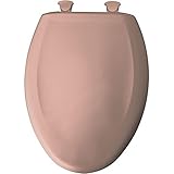 Bemia|#Bemis 1200SLOWT 243 Slow Close Sta-Tite Elongated Closed Front Toilet Seat, Wild Rose, [並行輸入品