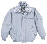 [三段鳶] S-1777 パイロット防寒ジャンパー[4L 12:シルバーグレー]