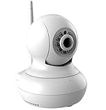 BabyMoni ベビーモニター ワイヤレス ネットワークカメラ スマホで映像確認 / 双方向音声通信 / 動体検知撮影 / ナイトビジョン / 首振り機能 / ベビーカメラ 監視カメラ