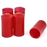 熱収縮エンドキャップ 2 Inch | UV (Red) HSEC-200-UV-RD