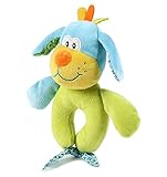 【Ani Mam Kids】 ベビーキッズ 音が鳴る 動物 アニマル人形 ベビー知育 にぎにぎ ふわふわ おもちゃ (わんわん)