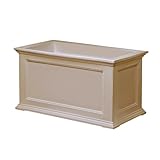 MAYNE 5826C Fairfield 20x36 Patio Planter- Clear