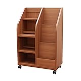 白井産業 【SHIRAI】 ブックシェルフ マガジンラック ダークブラウン ディスプレイ機能 A4サイズ対応 文庫本対応 リベルア LIB-8555BSW DK