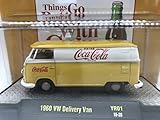 M2 Machines コカ・コーラ 限定版 1960 VW デリバリーバン 1:64スケール YR01 18-28 イエロー/ホワイト 他に類のないディテール!4800のうち42パーツ1個以上