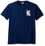 NCAA Rice Owls状態野球靴紐半袖快適カラーTシャツ、ミディアム、True Navy
