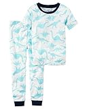 Carter 's Baby Boys ' 2ピースSnug Fit Cotton PJs カラー: ブルー