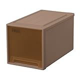 天馬 Fits フィッツクローゼット (幅30×奥行53×高さ30cm) ブラウン L-30