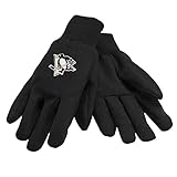 NHL Pittsburgh Penguins Solid Color Utility Gloves, Black [並行輸入品]