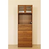 エフィーノ 60ガラスオープン扉 東馬 ダイニングボード 食器棚 収納 キャビネット 【送料無料】