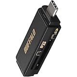 バッファロー USB3.2 Type-C 接続 ポータブルカードリーダー【 SDXC/SDHC/SD/MMC/RS-MMC/microSDXC/microSDHC/microSD/UHS-I 対応 】 iPhone 15 / 15 Pro iPad 