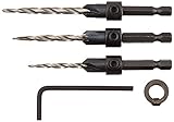 Irwin Tools 1882793 SPEEDBOR Countersink Wood Drill Bit, 4-Piece [並行輸入品]