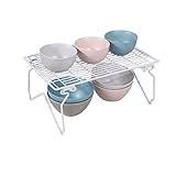 ストレージラックのキッチン、バスルーム、Dish Drainer、クローゼットアクセサリーシェルフ、ホワイト