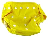 Cloth Baby Diaper (Yellow) by Qianquhui