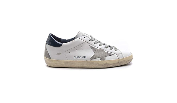 Amazon ゴールデングース Ggdb Golden Goose Deluxe Brand メンズ スーパースター スニーカー レザー White Navy イタリア 41 サイズ メンズ 約 26 26 5 Cm 並行輸入品 The Golden Goose ゴールデングース スニーカー
