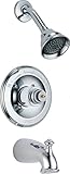 Delta T14478-LHP Leland Monitor 14 Series Bathtub & Shower Trim without Handle, Chrome by DELTA FAUC