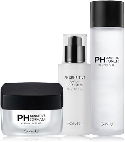 Amazon.co.jp: SAM'U Official Genuine Samu PH Sensitive Cream (Set