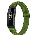 Runostrich コンパチブル Fitbit Inspire2/Inspire HR/Inspire ナイロン弾性スポーツバンド交換用ストレッチバンド ストラップ