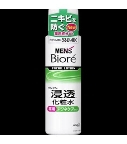 Amazon | メンズビオレ 浸透化粧水 薬用アクネケアタイプ 180ml [医薬