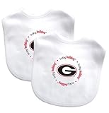 Baby Fanatic Team Color Bibs, University of Georgia, 2-Count by Baby Fanatic [並行輸入品]