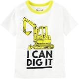 OSHKOSH(オシュコシュ) オシュコシュ オリジナル グラフィックティ アイボリー トップス半袖Tシャツ 2歳【並行輸入】